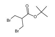 tert-butyl 3-bromo-2-(bromomethyl)propanoate结构式