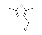3-(chloromethyl)-2,5-dimethylfuran Structure