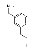 Benzenemethanamine, 3-(2-fluoroethyl)- (9CI)结构式