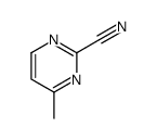 4-Methyl-2-pyrimidinecarbonitrile Structure