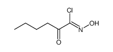 (Z)-N-hydroxy-2-oxohexanimidoyl chloride结构式