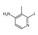 2-iodo-3-methylpyridin-4-amine structure