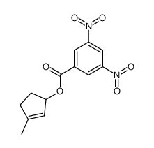 3-methylcyclopent-2-en-1-yl 3,5-dinitrobenzoate Structure