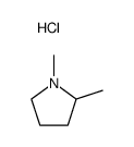 1,2-dimethyl-pyrrolidine, hydrochloride Structure