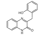 (o-Hydroxybenzyl)-3 1H-quinoxalinone-2 Structure