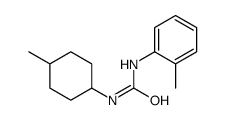 1-(4-methylcyclohexyl)-3-(2-methylphenyl)urea结构式
