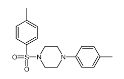 1-(p-tolyl)-4-(p-tolylsulphonyl)piperazine结构式