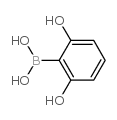 2,6-dihydroxyphenylboronic acid Structure