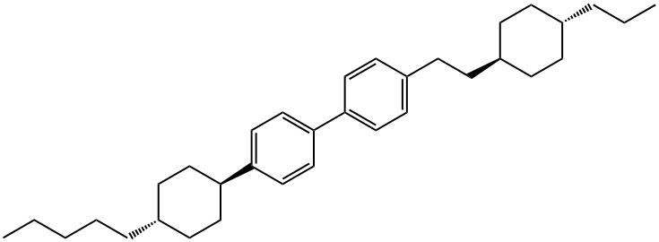 1,1'-Biphenyl,4-(4-pentylcyclohexyl)-4'-[2-(4-propylcyclohexyl)-,[trans,trans]- picture