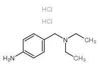 4-amino-n,n-diethyl-benzenemethanamine dihydrochloride结构式