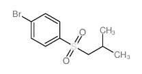 1-Bromo-4-(isobutylsulfonyl)benzene Structure