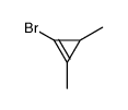 Cyclopropene, 1-bromo-2,3-dimethyl- (9CI) structure