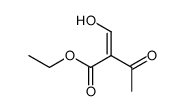 Hydroxymethylen-acetessigsaeure-ethylester结构式