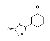 2-(3-oxocyclohexyl)-2H-thiophen-5-one结构式