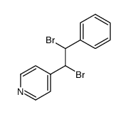 4-(α,β-dibromo-phenethyl)-pyridine Structure