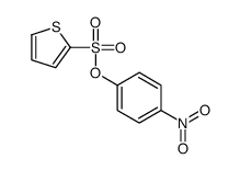 (4-nitrophenyl) thiophene-2-sulfonate Structure