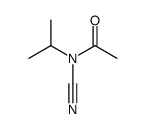 N-cyano-N-propan-2-ylacetamide结构式