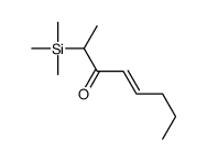 2-trimethylsilyloct-4-en-3-one Structure