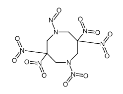 1,3,3,7,7-pentanitro-5-nitroso-1,5-diazocane结构式