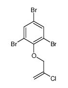 1,3,5-tribromo-2-(2-chloroprop-2-enoxy)benzene结构式