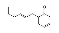 3-prop-2-enylnon-5-en-2-one Structure