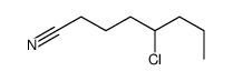 5-chlorooctanenitrile Structure