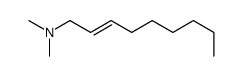 N,N-dimethylnon-2-en-1-amine Structure