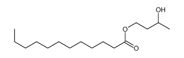 3-hydroxybutyl dodecanoate Structure