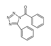 Methanone, phenyl(5-phenyl-1H-tetrazol-1-yl)-结构式
