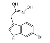 2-(6-bromo-1H-indol-3-yl)-N-hydroxyacetamide Structure