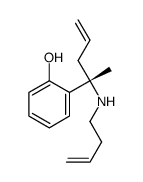 2-[(2S)-2-(but-3-enylamino)pent-4-en-2-yl]phenol Structure