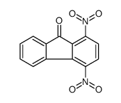 1,4-dinitrofluoren-9-one Structure