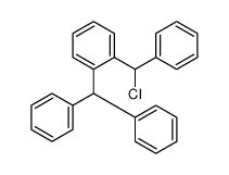 1-benzhydryl-2-[chloro(phenyl)methyl]benzene Structure