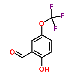 2-羟基-5-(三氟甲氧基)苯甲醛结构式