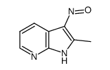 2-methyl-3-nitroso-1H-pyrrolo[2,3-b]pyridine结构式