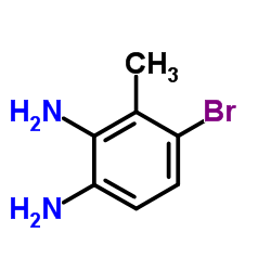 4-Bromo-3-methylbenzene-1,2-diamine Structure