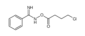 N-((4-CHLOROBUTANOYL)OXY)BENZIMIDAMIDE structure