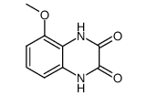5-methoxy-1,4-dihydroquinoxaline-2,3-dione Structure