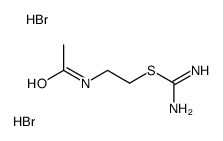 2-acetamidoethyl carbamimidothioate,dihydrobromide结构式