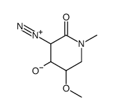 3-diazo-5-methoxy-1-methylpiperidine-2,4-dione Structure