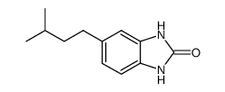 5-isopentyl-1,3-dihydro-benzimidazol-2-one结构式