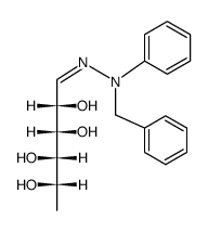L-rhamnose-(benzyl-phenyl-hydrazone)结构式