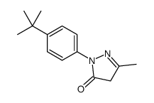 2-(4-tert-butylphenyl)-5-methyl-4H-pyrazol-3-one Structure