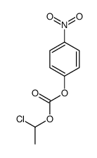 4-硝基-苯基酯1-氯羧酸乙酯结构式