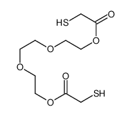 (ethane-1,2-diylbis(oxy))bis(ethane-2,1-diyl) bis(2-mercaptoacetate)结构式