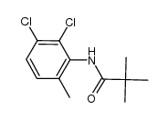 N-(2,3-dichloro-6-methylphenyl)-2,2-dimethylpropanamide Structure