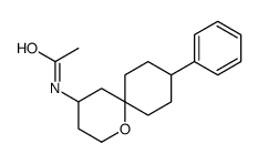 N-(9-phenyl-1-oxaspiro[5.5]undecan-4-yl)acetamide Structure