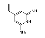 4-ethenylpyridine-2,6-diamine Structure