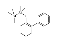 1,1,1,2,2-pentamethyl-2-((3,4,5,6-tetrahydro-[1,1'-biphenyl]-2-yl)oxy)disilane Structure