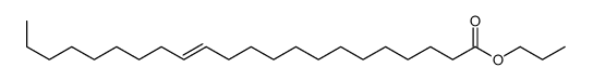 propyl (Z)-docos-13-enoate结构式
